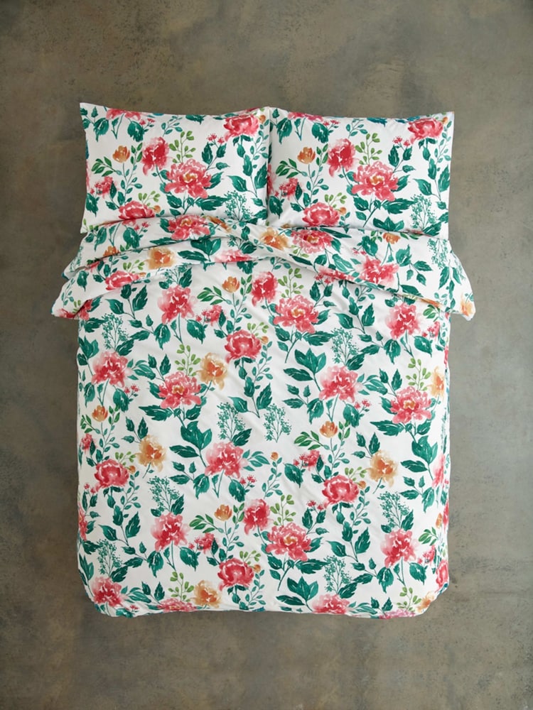 Deyongs Green Moore Lane Duvet Cover and Pillowcase Set - Image 4 of 4 Deyongs Green Moore Lane Duvet Cover and Pillowcase Set - Image 4 of 4
