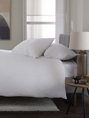 The Lyndon Company White Tilly Texture Duvet Cover and Pillowcase Set - Image 3 of 4