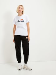 Ellesse Albany White 100% Cotton T-Shirt - Image 3 of 5