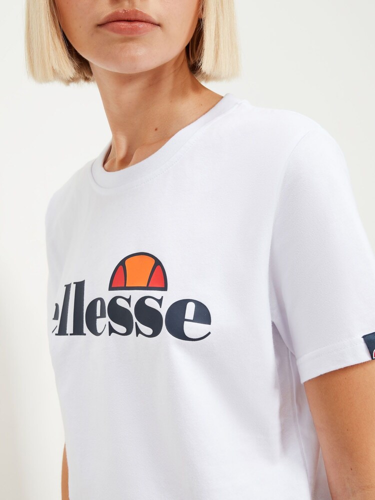 Ellesse Albany White 100% Cotton T-Shirt - Image 5 of 5