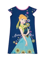 Character Navy Disney Frozen Nightdress - Image 4 of 8