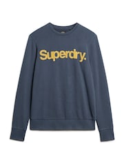 Lauren mornarsko modra - Superdry Classic Core Logo - Slika 4 iz 5