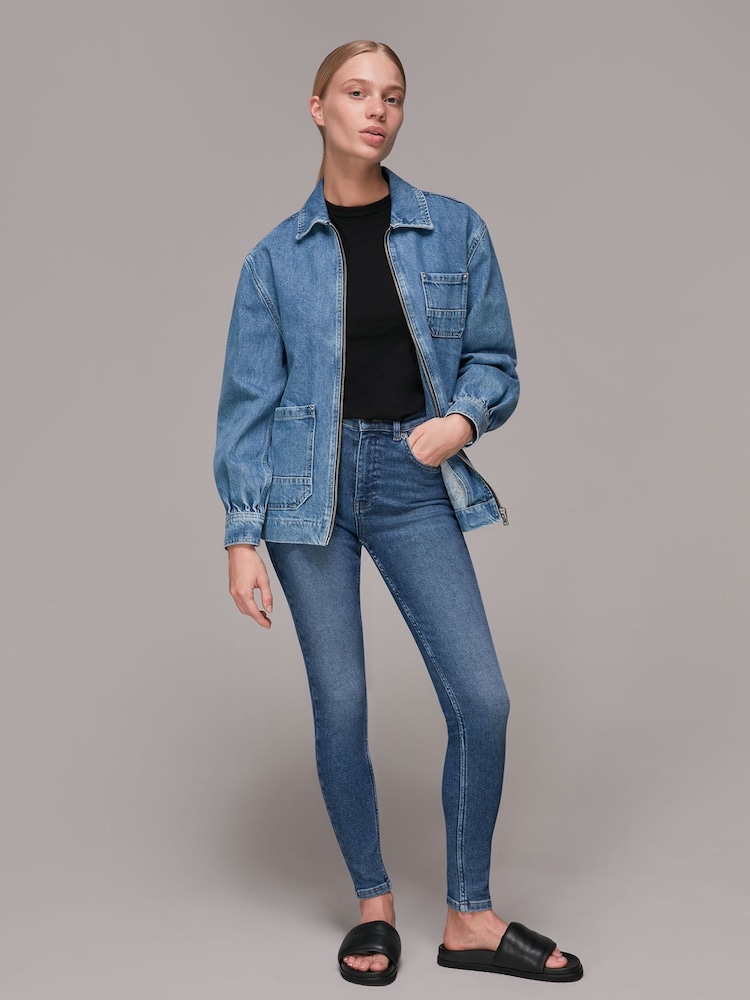 Whistles Denim Sculpt Skinny Jeans - Image 1 of 5