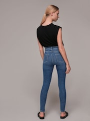 Whistles Denim Sculpt Skinny Jeans - Image 2 of 5