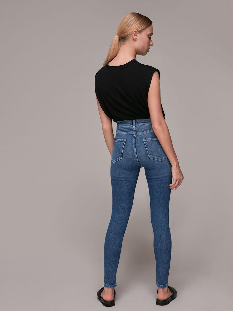 Whistles Denim Sculpt Skinny Jeans - Image 2 of 5