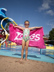 Zoggs Green Yaroomba Floral Swimsuit - Image 3 of 6