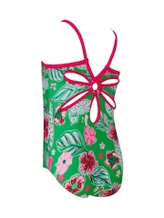 Zoggs Green Yaroomba Floral Swimsuit - Image 6 of 6