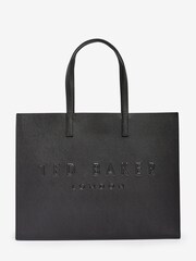 črna - Torba Ted Baker Sukicon Crosshatch East West Icon  - Slika 1 iz 1