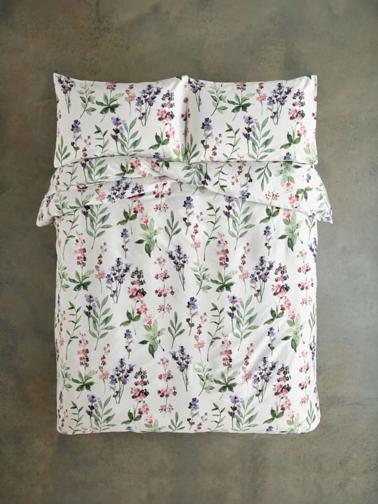Deyongs Green Cottage Garden Duvet Cover and Pillowcase Set - Image 2 of 4