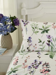 Deyongs Green Cottage Garden Duvet Cover and Pillowcase Set - Image 4 of 4