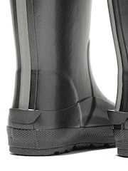 Fitflop Kids Wonderwelly Toddler Pearlized Rain Black Wellies - Image 3 of 4