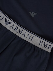 Emporio Armani Logo Waistband Short Pyjama Set - Image 4 of 4