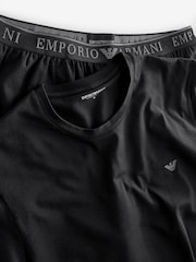 Emporio Armani Logo Waistband Short Pyjama Set - Image 6 of 6