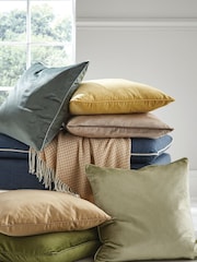 Laura Ashley Truffle Square Nigella Cushion - Image 2 of 3