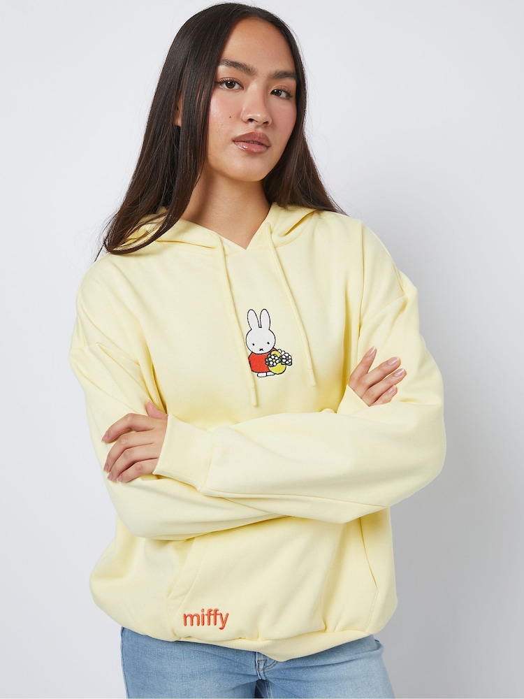 Skinnydip Yellow Miffy x Skinnydip Yellow Hoodie - Image 1 of 5