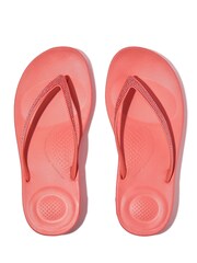 FitFlop Pink Qushion Sparkle Flip Flop - Image 1 of 4