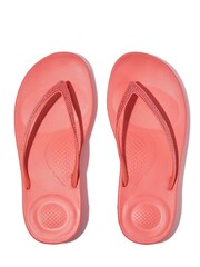 FitFlop Pink Qushion Sparkle Flip Flop - Image 3 of 4