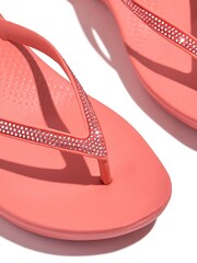 FitFlop Pink Qushion Sparkle Flip Flop - Image 4 of 4