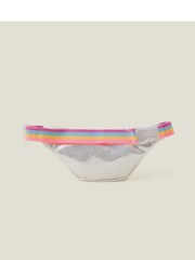 Angels By Accessorize Silver Girls Embroidered Badge Belt Bag - Image 2 of 3