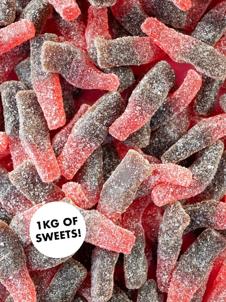 Treat Kitchen Fizzy Cherry Cola Bottle Sweets 1 Kilo Bag - Image 3 of 3 Treat Kitchen Fizzy Cherry Cola Bottle Sweets 1 Kilo Bag - Image 3 of 3