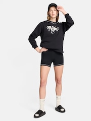 Nike Black One High Waisted 5 Cycling Shorts - Image 3 of 8