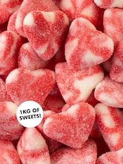 Treat Kitchen Sugared Twist Heart Shaped Gummies 1 kilo Bag - Image 3 of 3