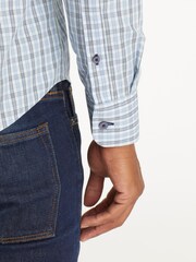 UNTUCKit Light Sky Wrinkle-Free Regular Fit Durif Shirt - Image 3 of 5