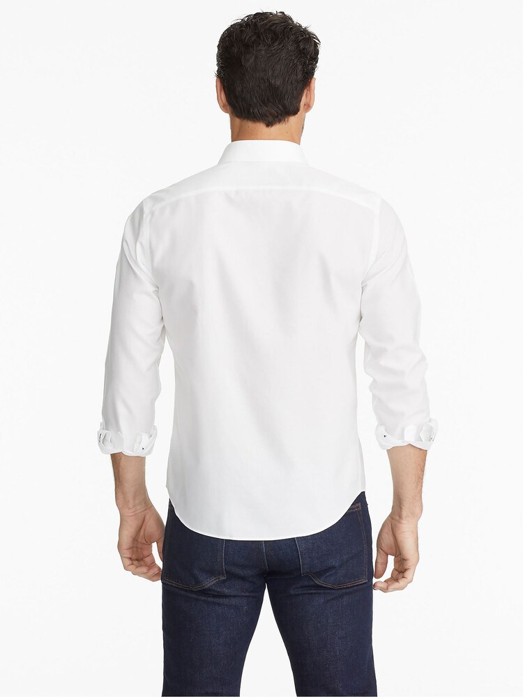 UNTUCKit White Lilly 100% Cotton Wrinkle-Free Relaxed Fit Las Cases Shirt - Image 2 of 4
