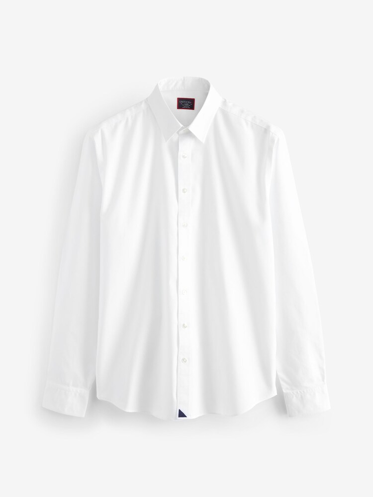 UNTUCKit White Lilly 100% Cotton Wrinkle-Free Relaxed Fit Las Cases Shirt - Image 4 of 4