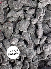 Treat Kitchen Sugared Liquorice Cat shaped gummies 1 kilo Bag - Image 3 of 3