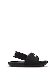 Nike Black/White Infant Kawa Sandals - Image 1 of 7