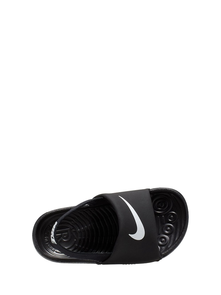 Nike Black/White Infant Kawa Sandals - Image 5 of 7