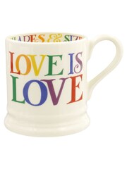 Emma Bridgewater Cream Rainbow Toast Love is Love Mug - Image 2 of 5