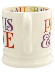Emma Bridgewater Cream Rainbow Toast Love is Love Mug - Image 4 of 5