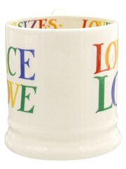 Emma Bridgewater Cream Rainbow Toast Love is Love Mug - Image 5 of 5