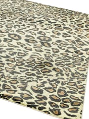 Asiatic Rugs Yellow Quantam Leopard Rug - Image 2 of 5