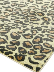 Asiatic Rugs Yellow Quantam Leopard Rug - Image 5 of 5