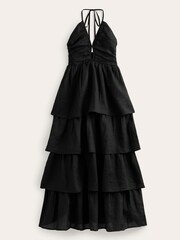 Boden Black Ruched Bodice Rara Maxi Dress - Image 6 of 6