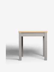 Dove Grey Oak Effect 4 to 6 Seater Foldable Extending Dining Table - Image 7 of 10