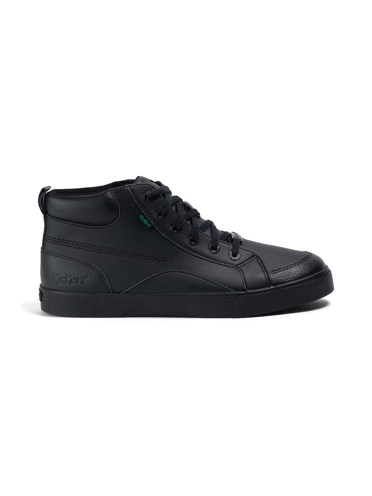 Kickers Black Mens Adult Tovni Hi Mix Shoes - Image 1 of 6