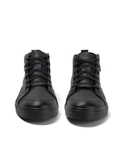 Kickers Black Mens Adult Tovni Hi Mix Shoes - Image 4 of 6