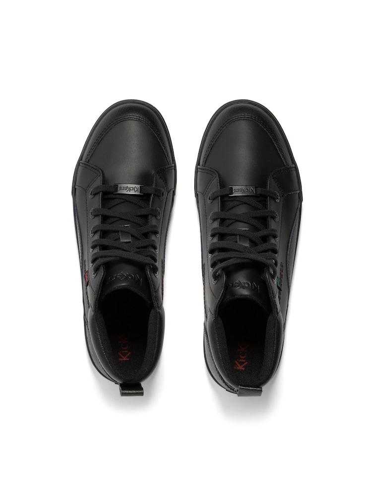 Kickers Black Mens Adult Tovni Hi Mix Shoes - Image 6 of 6