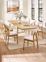 Julian Bowen Larissa Rectangular Extending Dining Table - Εικόνα 11 του 13