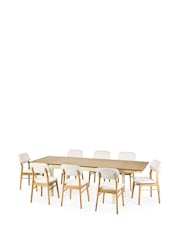 Julian Bowen Larissa Rectangular Extending Dining Table - Εικόνα 13 του 13