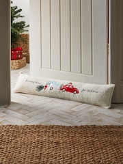 Ivory Driving Home For Christmas Draught Excluder - Image 1 of 5