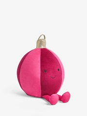 Multi Christmas Bauble Velvet Doorstop - Image 3 of 5