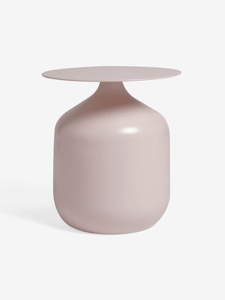 MADE.COM Nude White Zuri Side Table - Image 6 of 6