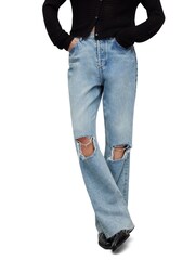 AllSaints Blue Wendel Destroy Jeans - Image 5 of 10