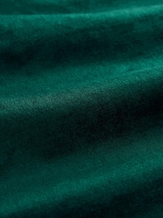 Teal Blue Premium Velvet Trousers - Image 8 of 9