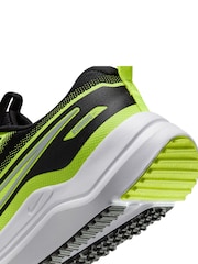 Schwarz/Limette - Nike Cosmic Running-Sneaker für Jugendliche - Bild 9 von 10